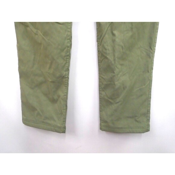 Eddie Bauer Pants Rainier Women Size 12 (34x32) Green Fleece Lined Jogger - Picture 8 of 11